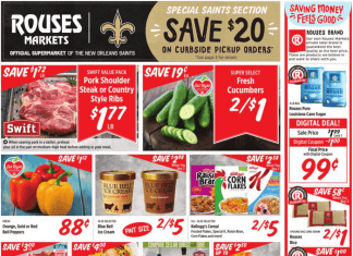 Rouses Weekly Ad Aug 25 – Aug 31, 2022