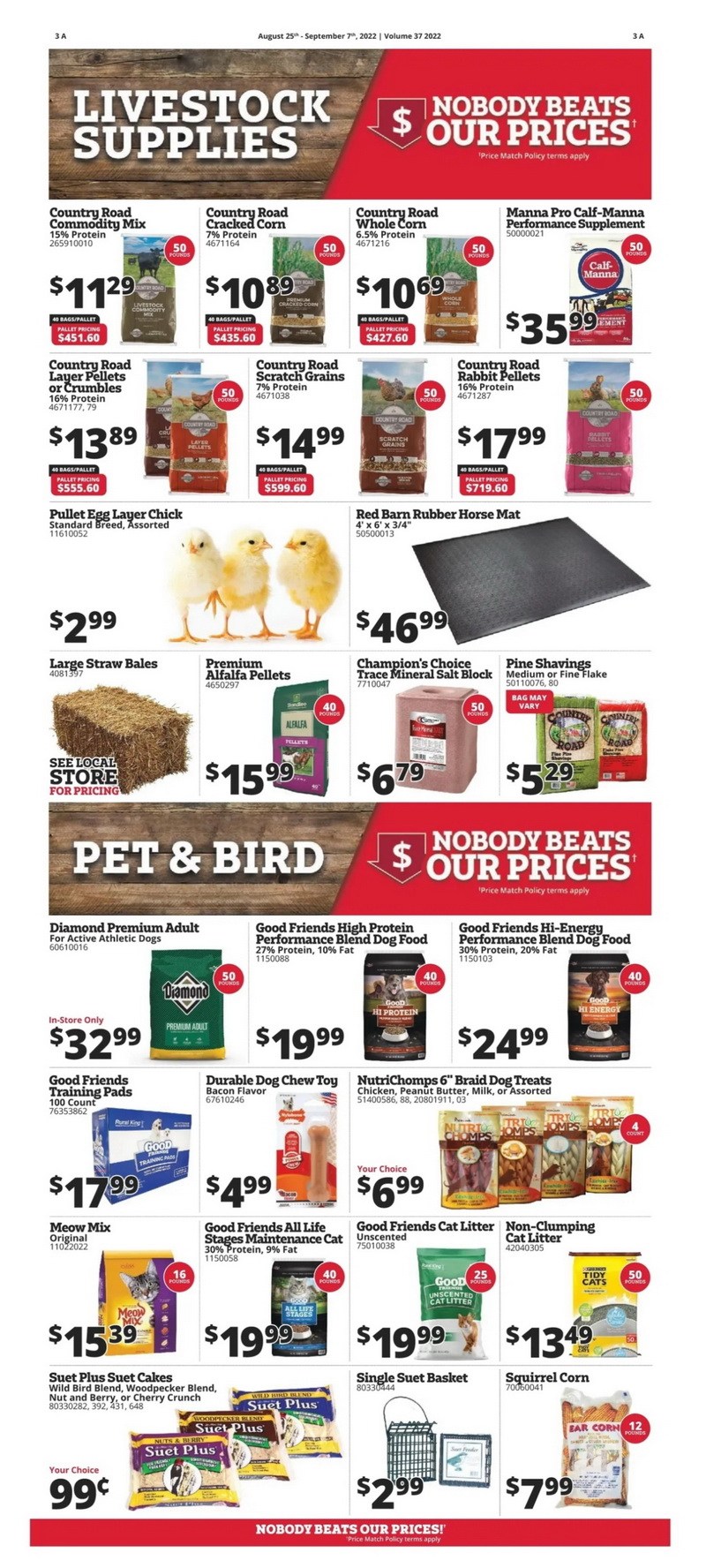 Rural King Weekly Ad Aug 25 Sep 07, 2022