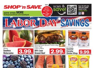 SHOP ‘n SAVE Weekly Ad Sep 01 – Sep 07, 2022