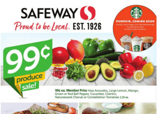 Safeway Weekly Ad Aug 31 – Sep 06, 2022