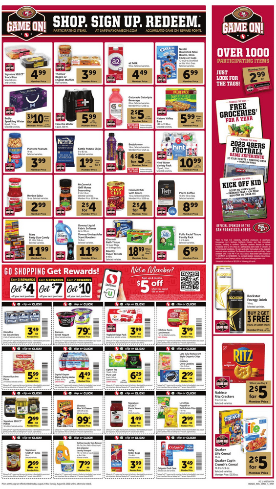 Safeway Weekly Ad Aug 31 Sep 06, 2022