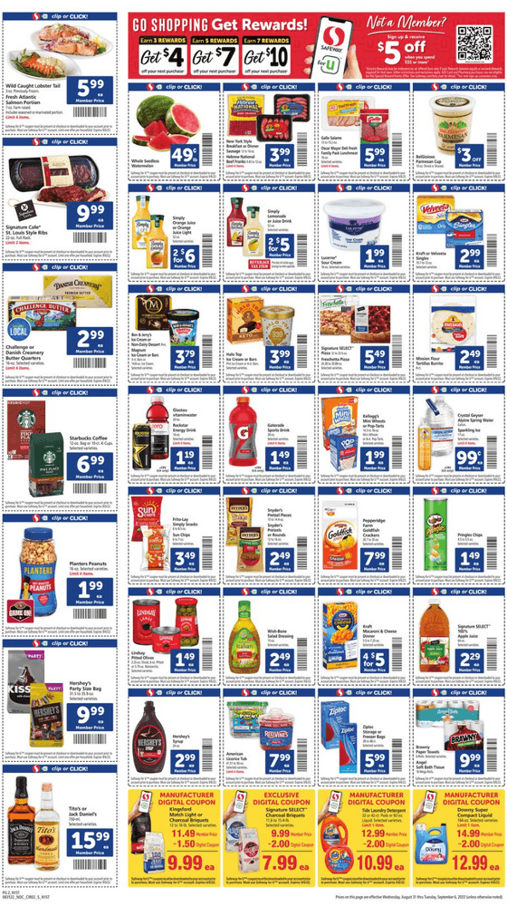 Safeway Weekly Ad Aug 31 Sep 06, 2022
