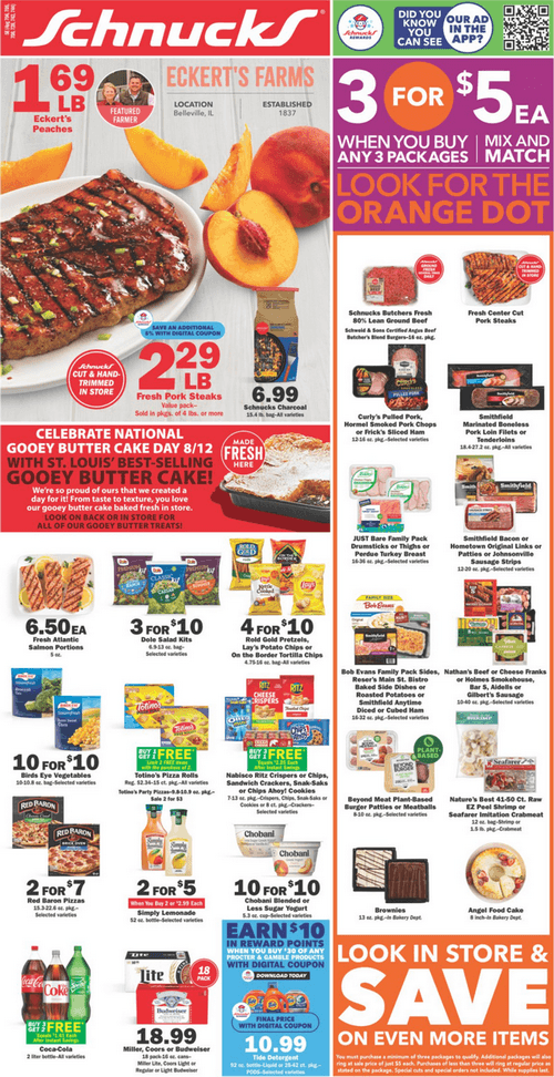 Schnucks Weekly Ad Aug 10 Aug 16, 2022