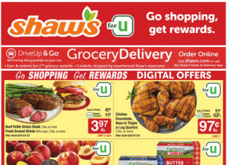 Shaw’s Weekly Ad Aug 26 – Sep 01, 2022