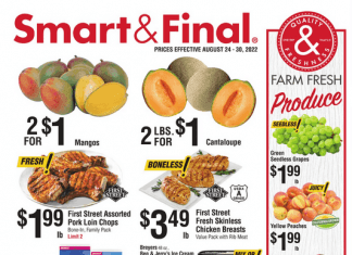 Smart & Final Weekly Ad Aug 24 – Aug 30, 2022