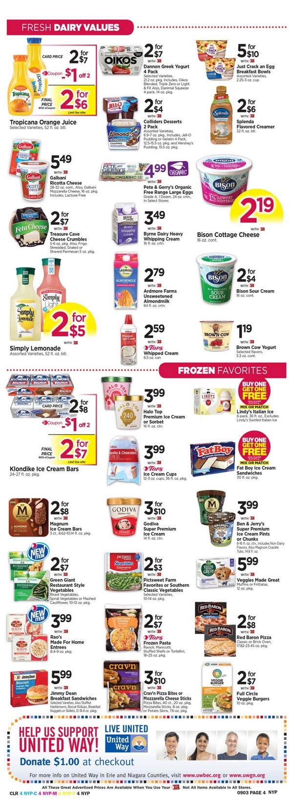 Tops Weekly Ad Aug 28 Sep 03, 2022