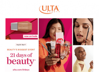 Ulta Beauty Weekly Ad Aug 28 – Sep 17, 2022