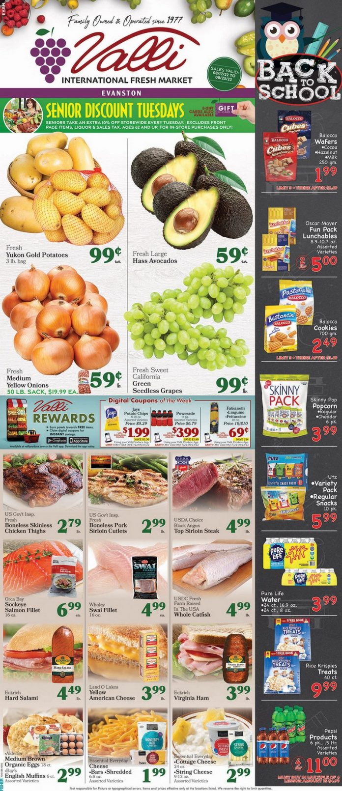 Valli Produce Weekly Ad Aug 17 Aug 23, 2022