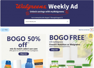 Walgreens Weekly Ad Aug 07 – Aug 13, 2022