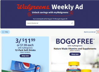 Walgreens Weekly Ad Aug 14 – Aug 20, 2022