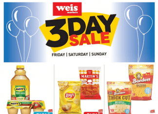 Weis Markets Three Day Ad Aug 05 – Aug 07, 2022