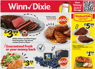 Winn-Dixie Weekly Ad Aug 03 – Aug 09, 2022