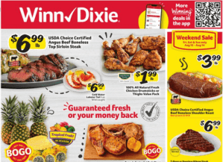 Winn-Dixie Weekly Ad Aug 10 – Aug 16, 2022