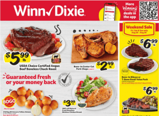 Winn-Dixie Weekly Ad Aug 24 – Aug 30, 2022