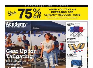 Academy Sports + Outdoors Outdoor Ad Sep 12 – Oct 02, 2022