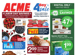 ACME Weekly Ad Sep 02 – Sep 08, 2022