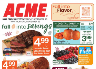 ACME Weekly Ad Sep 23 – Sep 29, 2022