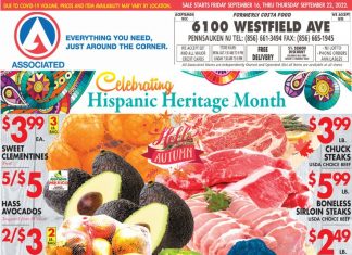 Associated Supermarkets Weekly Ad Sep 16 – Sep 22, 2022