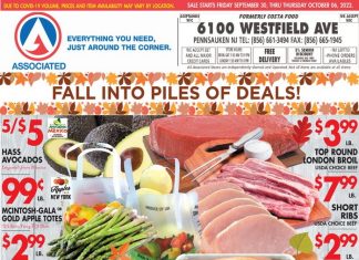 Associated Supermarkets Weekly Sale Sep 30 – Oct 06, 2022