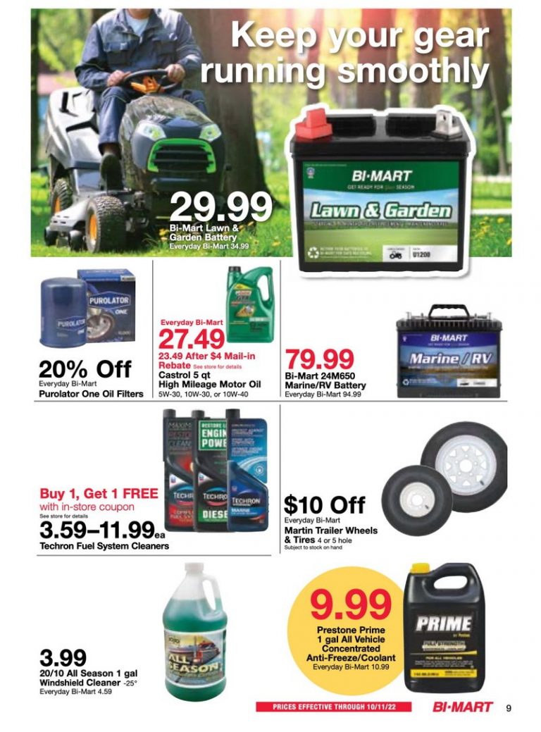 BiMart Weekly Ad Sep 27 Oct 11, 2022 (Halloween Promotion Included)