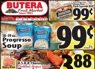Butera Weekly Ad Sep 07 – Sep 13, 2022