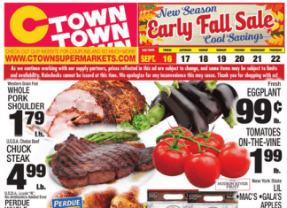 C-Town Weekly Ad Sep 16 – Sep 22, 2022
