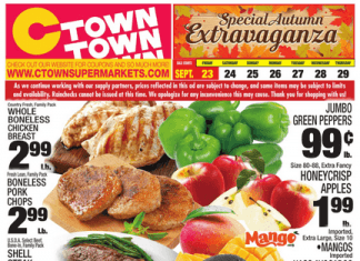 C-Town Weekly Ad Sep 23 – Sep 29, 2022