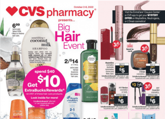 CVS Weekly Ad Oct 02 – Oct 08, 2022