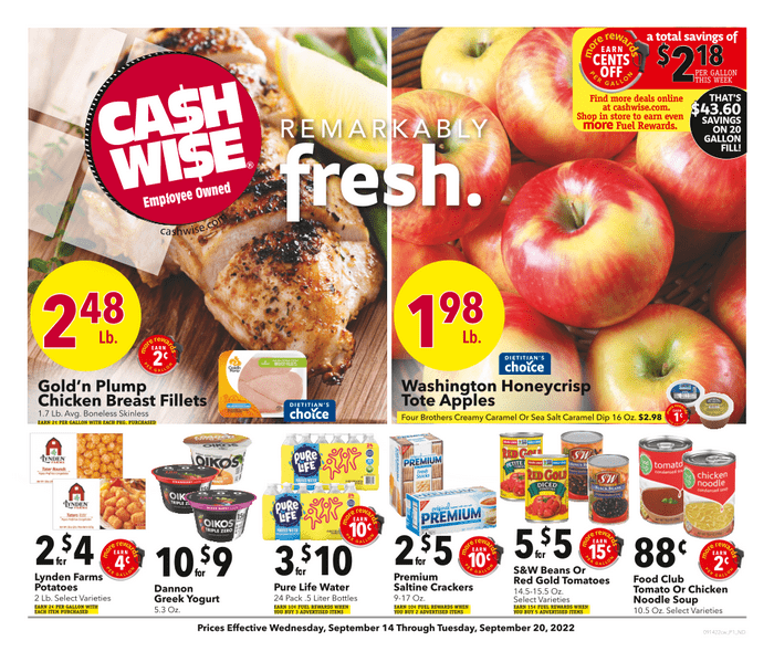 Cash Wise Weekly Ad Sep 14 Sep 20, 2022