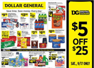 Dollar General Weekly Ad Sep 11 – Sep 17, 2022