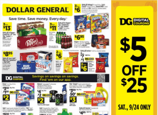 Dollar General Weekly Ad Sep 18 – Sep 24, 2022