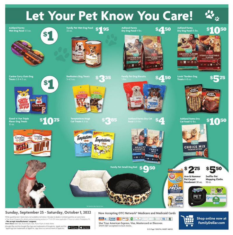 Family Dollar Weekly Ad Sep 25 Oct 01, 2022