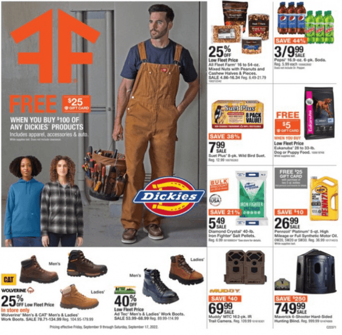 Fleet Farm Weekly Ad Sep 09 Sep 17, 2022