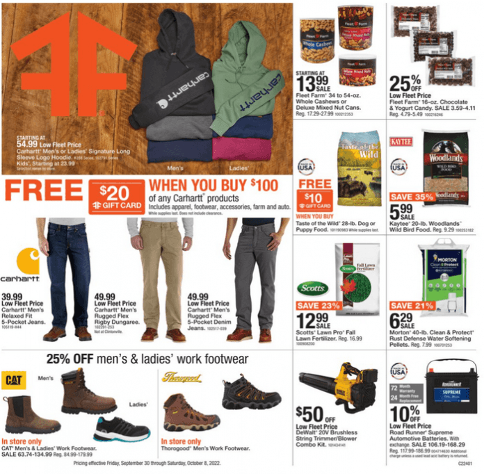 Fleet Farm Weekly Ad Sep 30 Oct 08, 2022