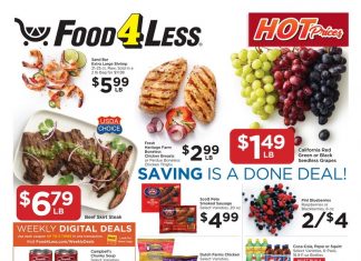 Food 4 Less Weekly Ad Sep 28 – Oct 04, 2022