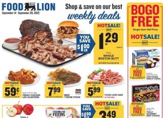 Food Lion Weekly Ad Sep 14 – Sep 20, 2022