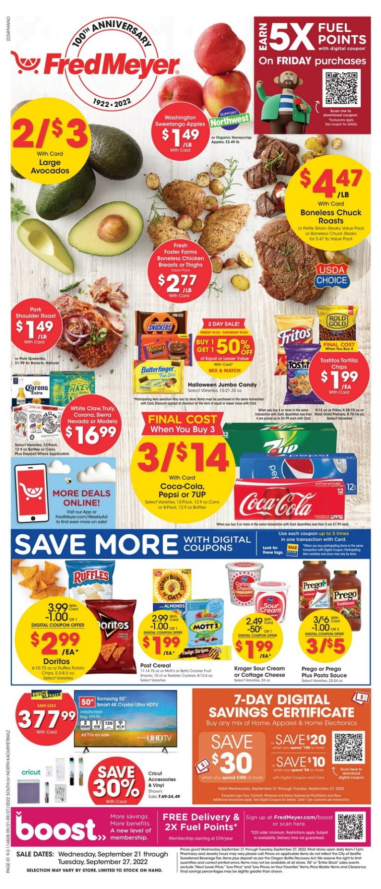 Fred Meyer Weekly Ad Sep 21 Sep 27, 2022
