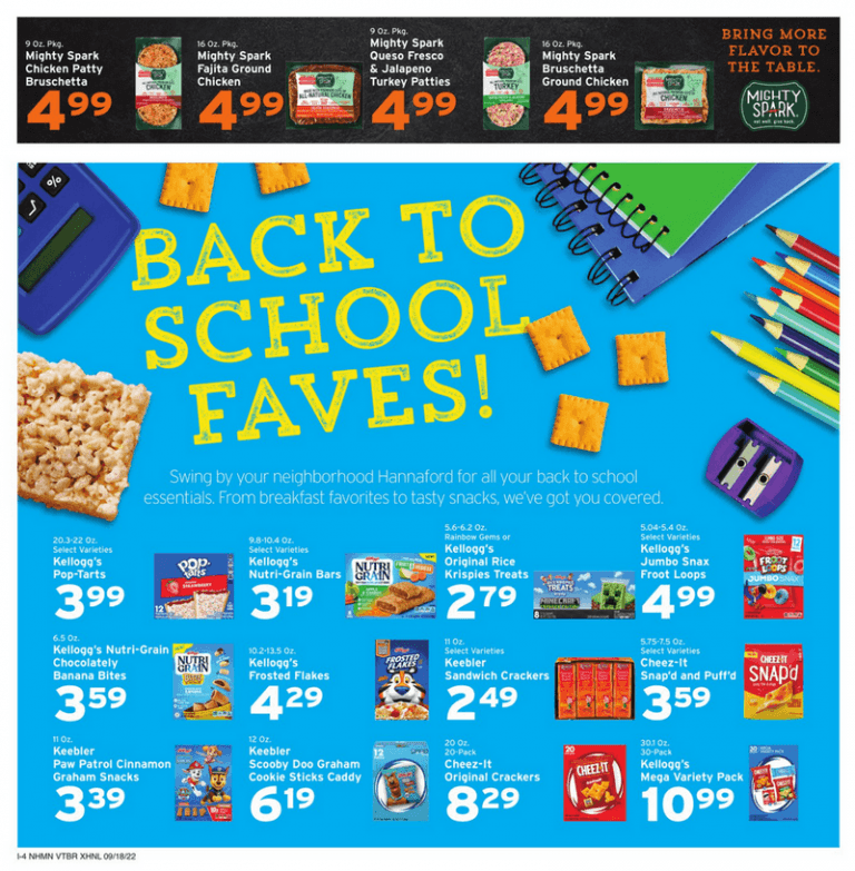Hannaford Weekly Ad Sep 18 Sep 24, 2022