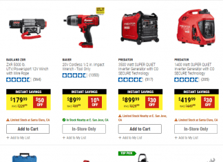 Harbor Freight Instant Saving Sep 16 – Oct 13, 2022