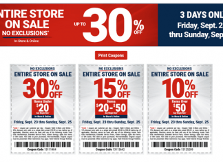 Harbor Freight Coupon Ad Sep 23 – Sep 25, 2022