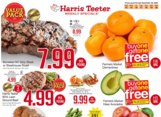 Harris Teeter Weekly Ad Sep 14 – Sep 20, 2022