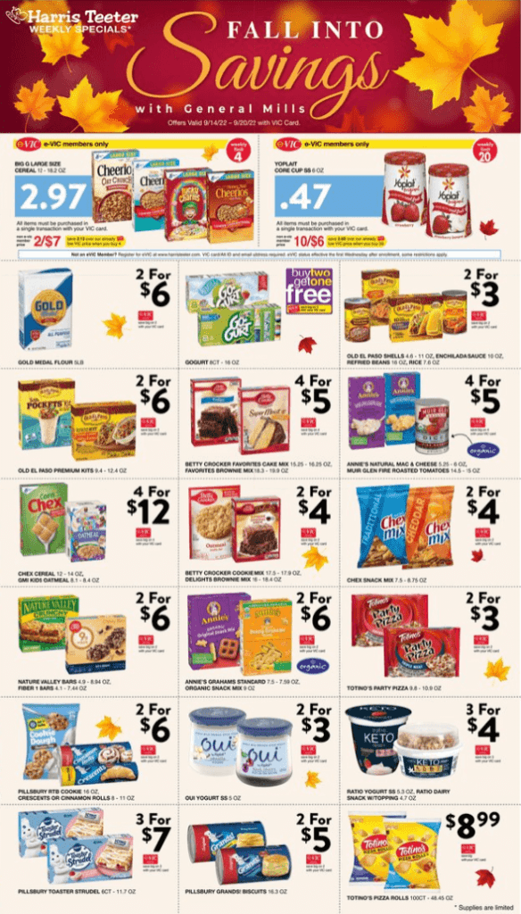 Harris Teeter Weekly Ad Sep 14 Sep 20, 2022