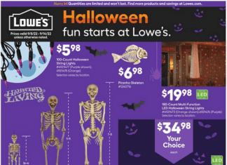 Lowe’s Weekly Ad Sep 08 – Sep 14, 2022