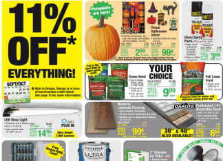 Menards Weekly Ad Sep 22 – Oct 02, 2022