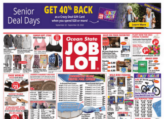 Ocean State Job Lot Weekly Ad Sep 22 – Sep 28, 2022