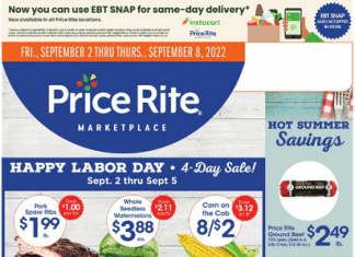 Price Rite Weekly Ad Sep 02 – Sep 08, 2022