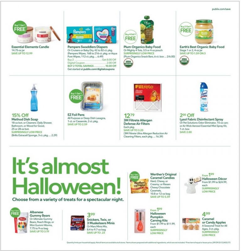 Publix Weekly Ad Sep 28 – Oct 04, 2022