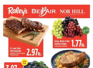 Raley’s Supermarkets Weekly Ad Sep 21 – Sep 27, 2022