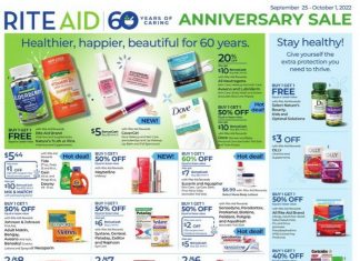 Rite Aid Weekly Ad Sep 25 – Oct 01, 2022