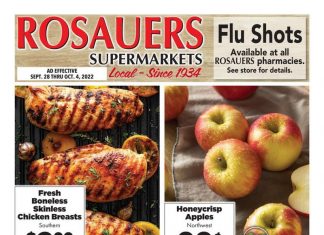 Rosauers Weekly Ad Sep 28 – Oct 04, 2022